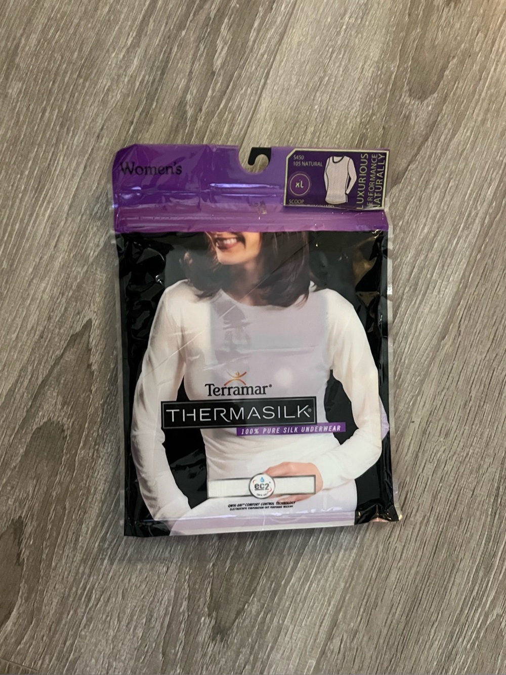 Thermasilk long sleeve top